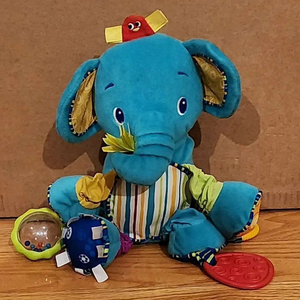 Bright Starts Bunch-O-Fun Plush Elephant Toy